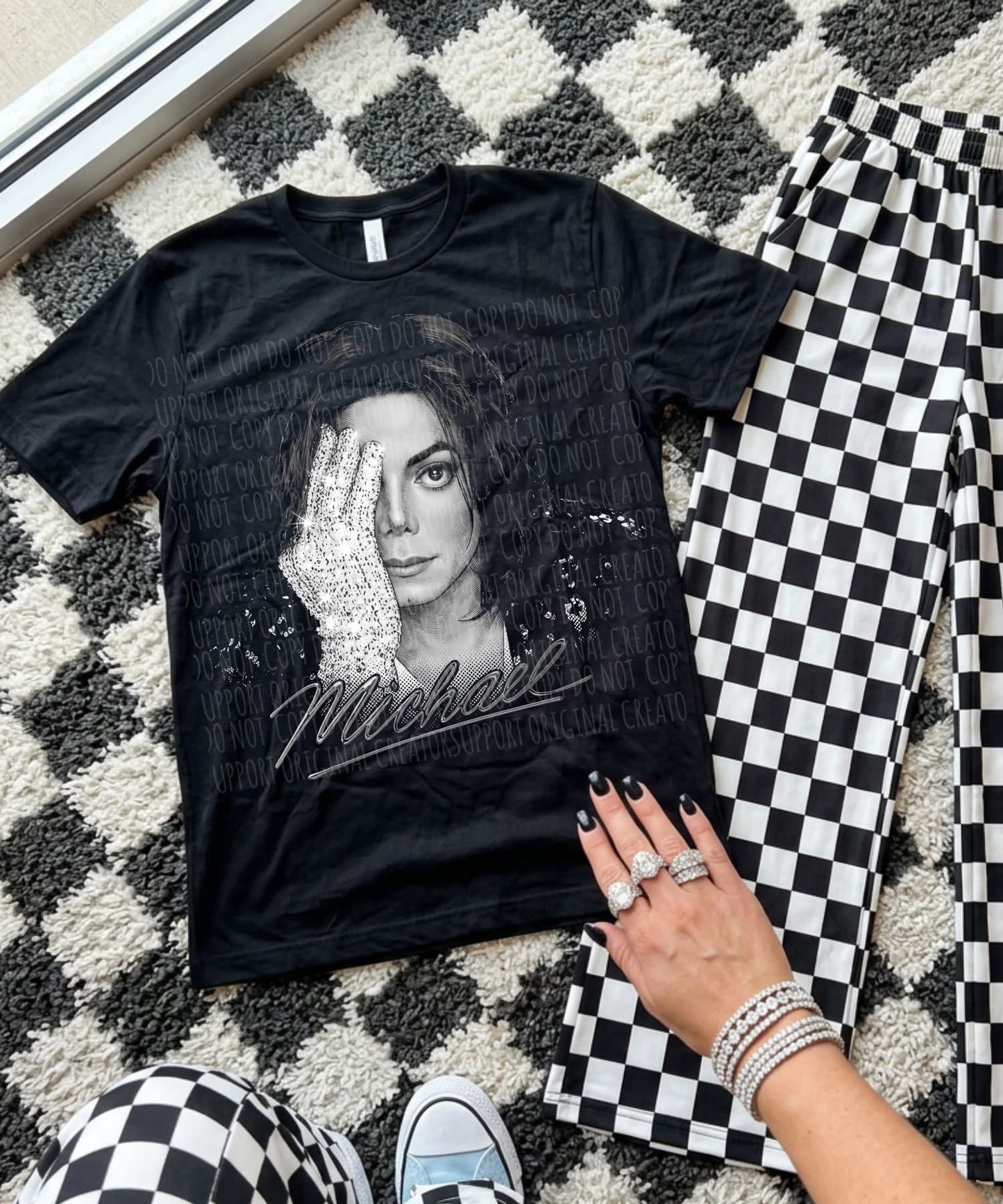 Jackson Glove Over Eye Blk Tee