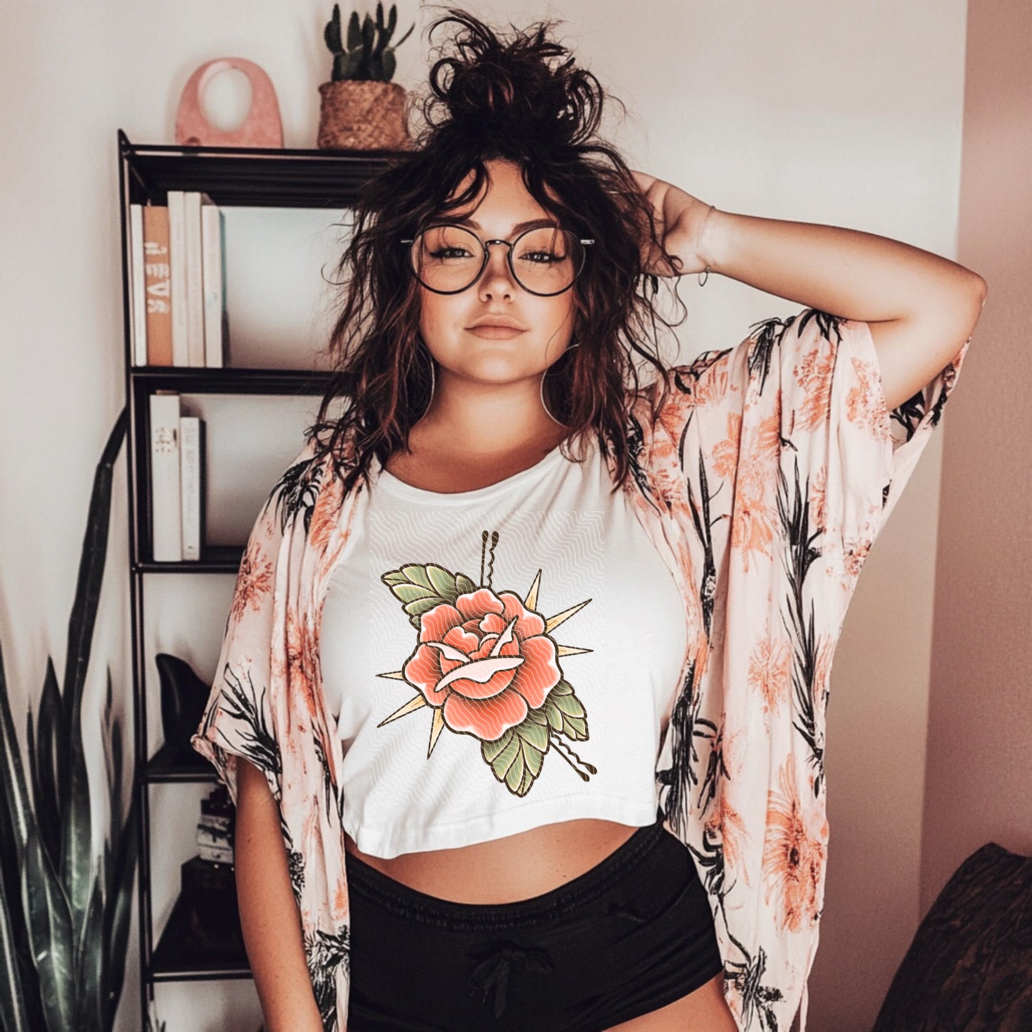 Bobby Pin Flower