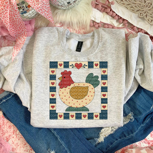 Folk Art Chicken