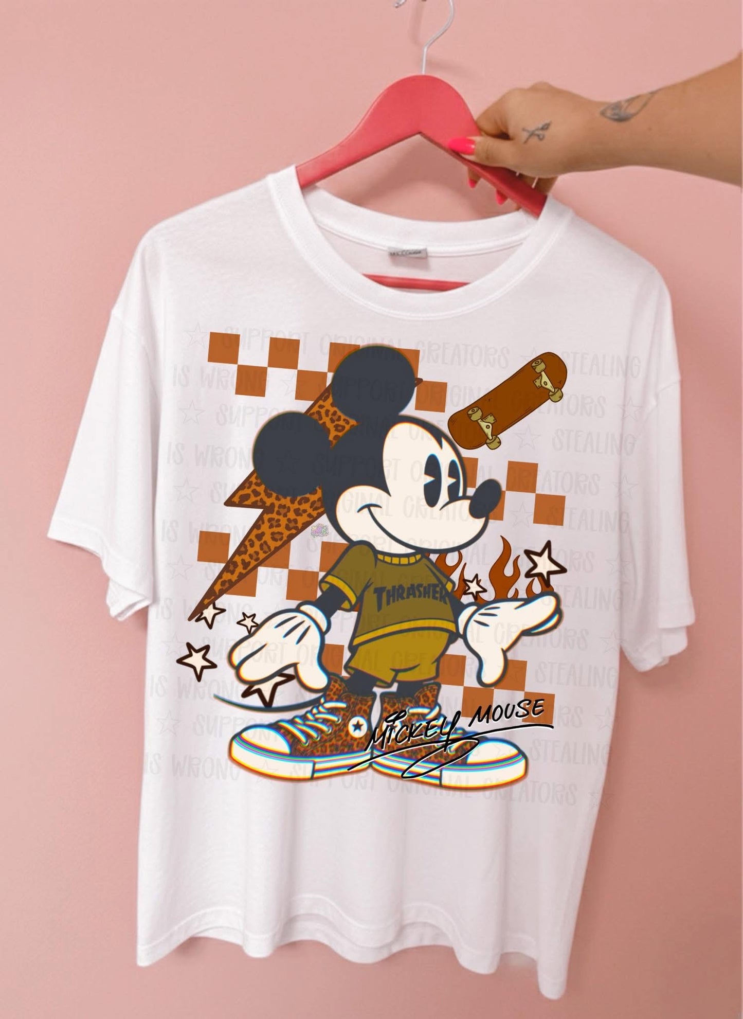 Vintage Mouse Skateboard