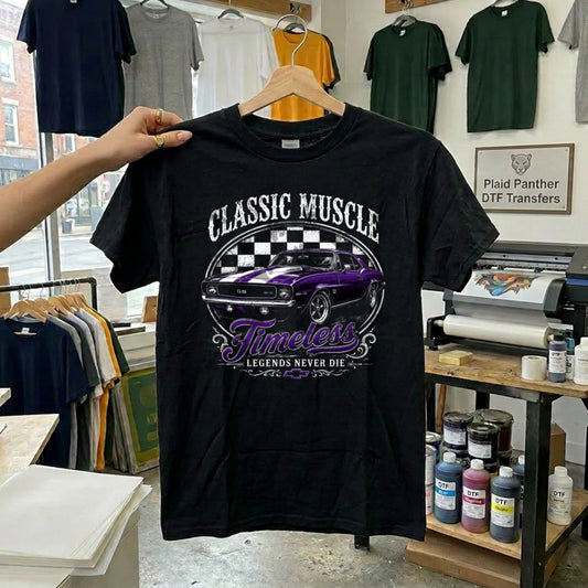 Classic Muscle Blk tee