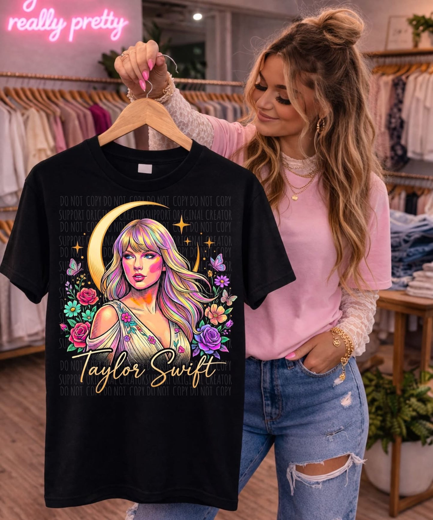 Taylor With Moon