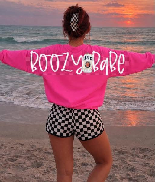 Boozy Babe *Back Design*