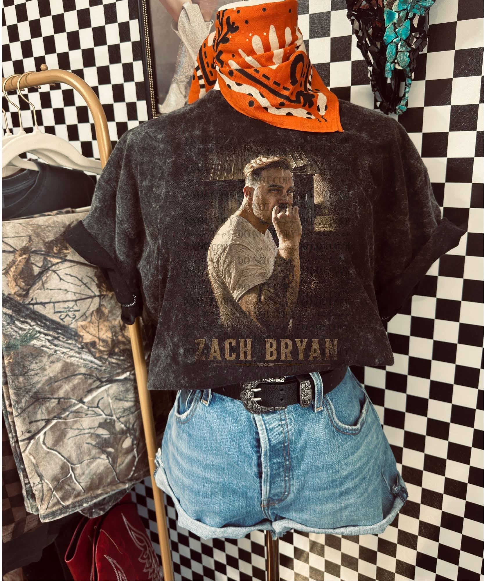 ZB Sepia Black Tee