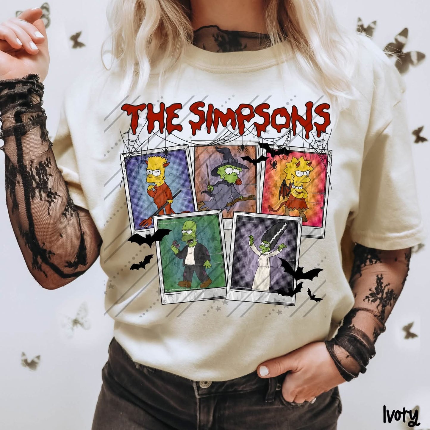 Simpson Halloween Polaroids
