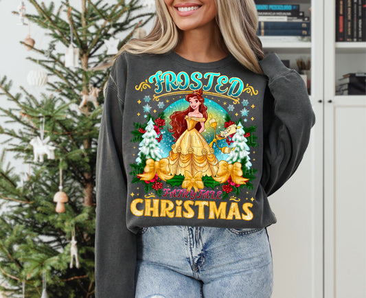 Frosted Christmas Bell