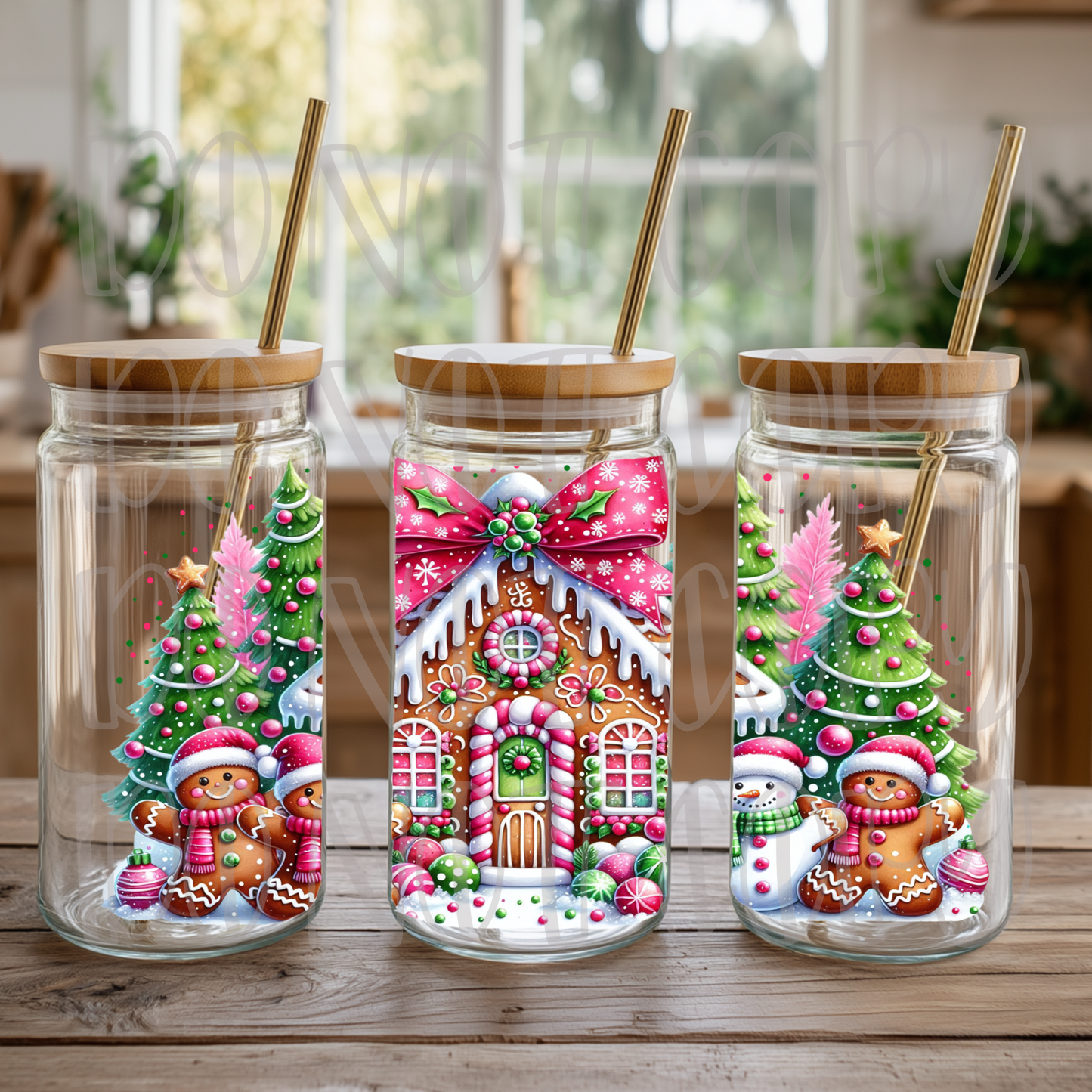 Gingerbread House and Friends