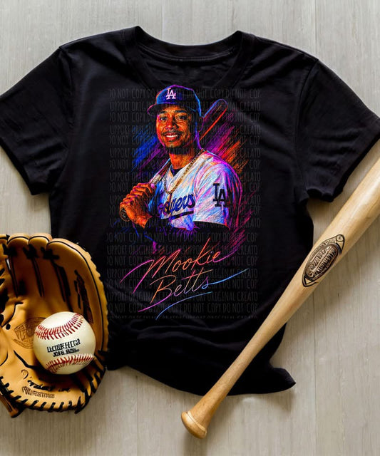 MB Neon Black Tee