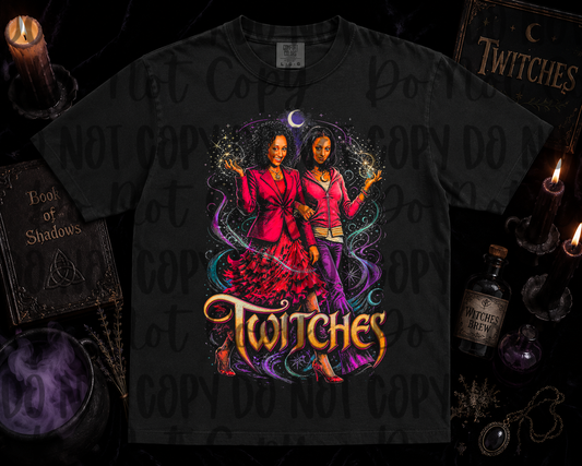 Twitches blk tee