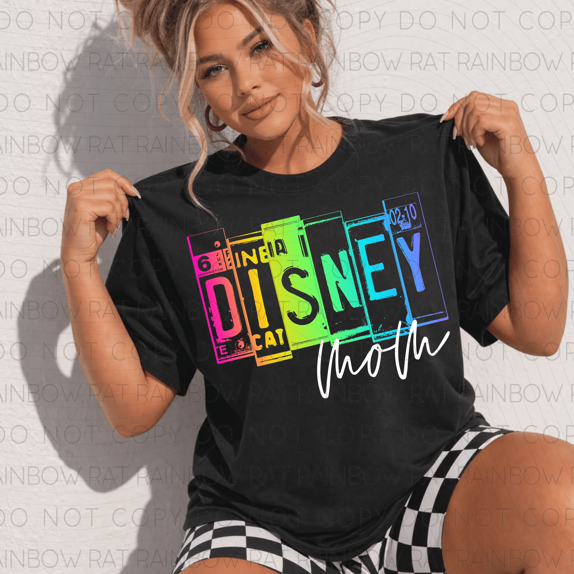 Disney Mom License Plate