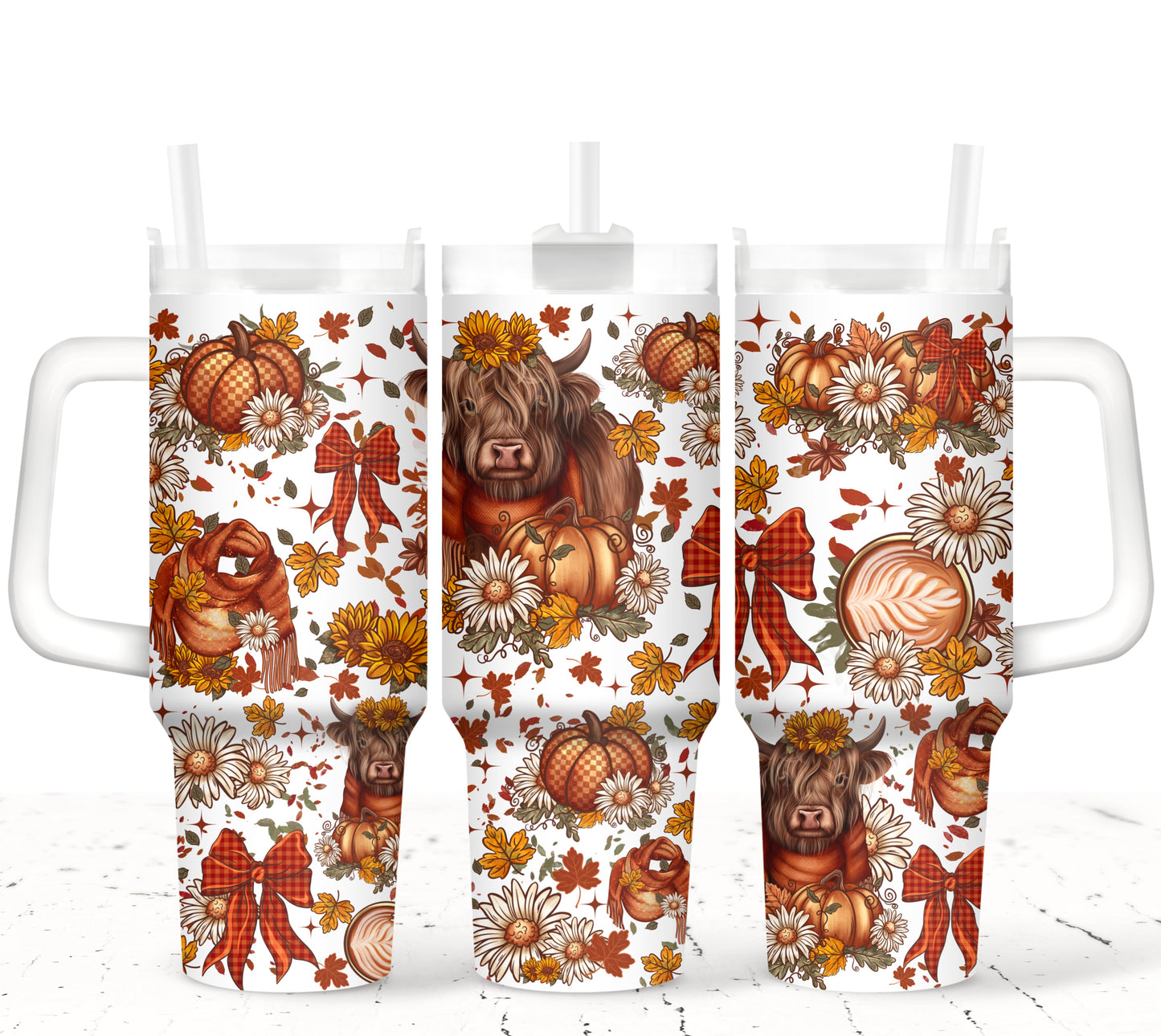 Autumn Cow uv