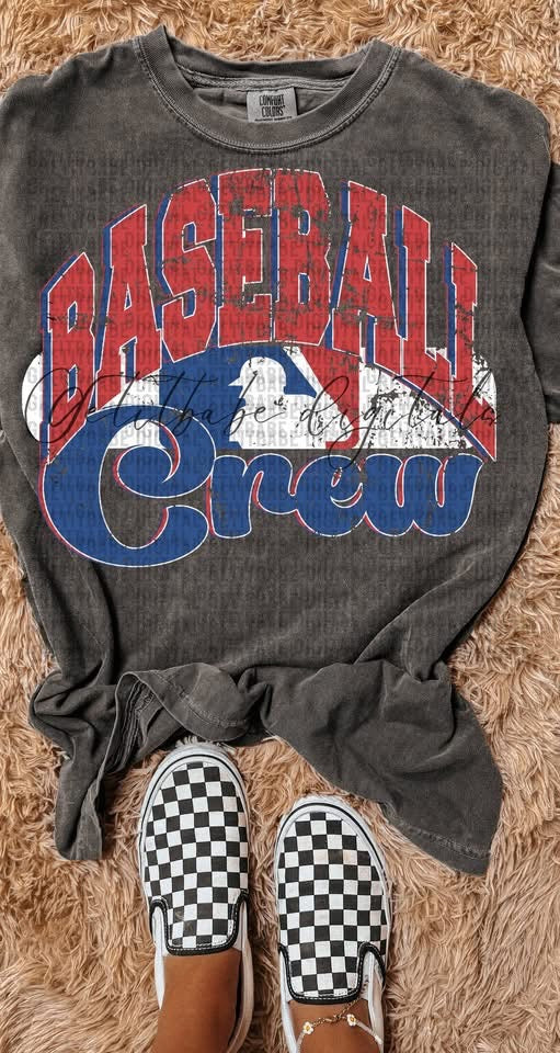 Red and Blue Baseball