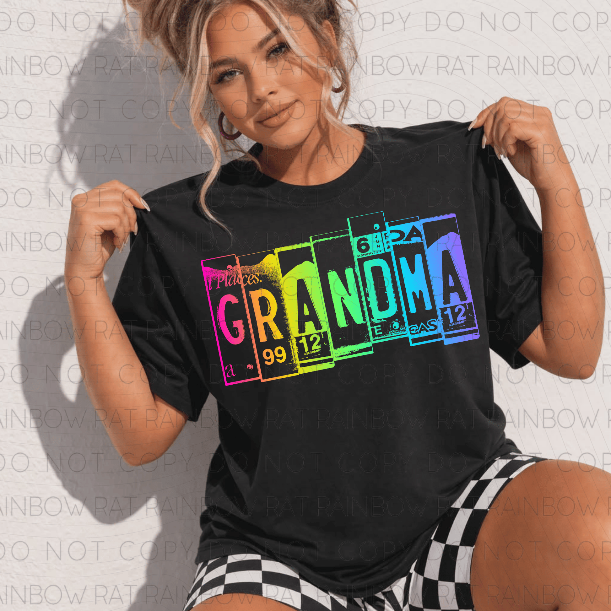 Grandma License Plate