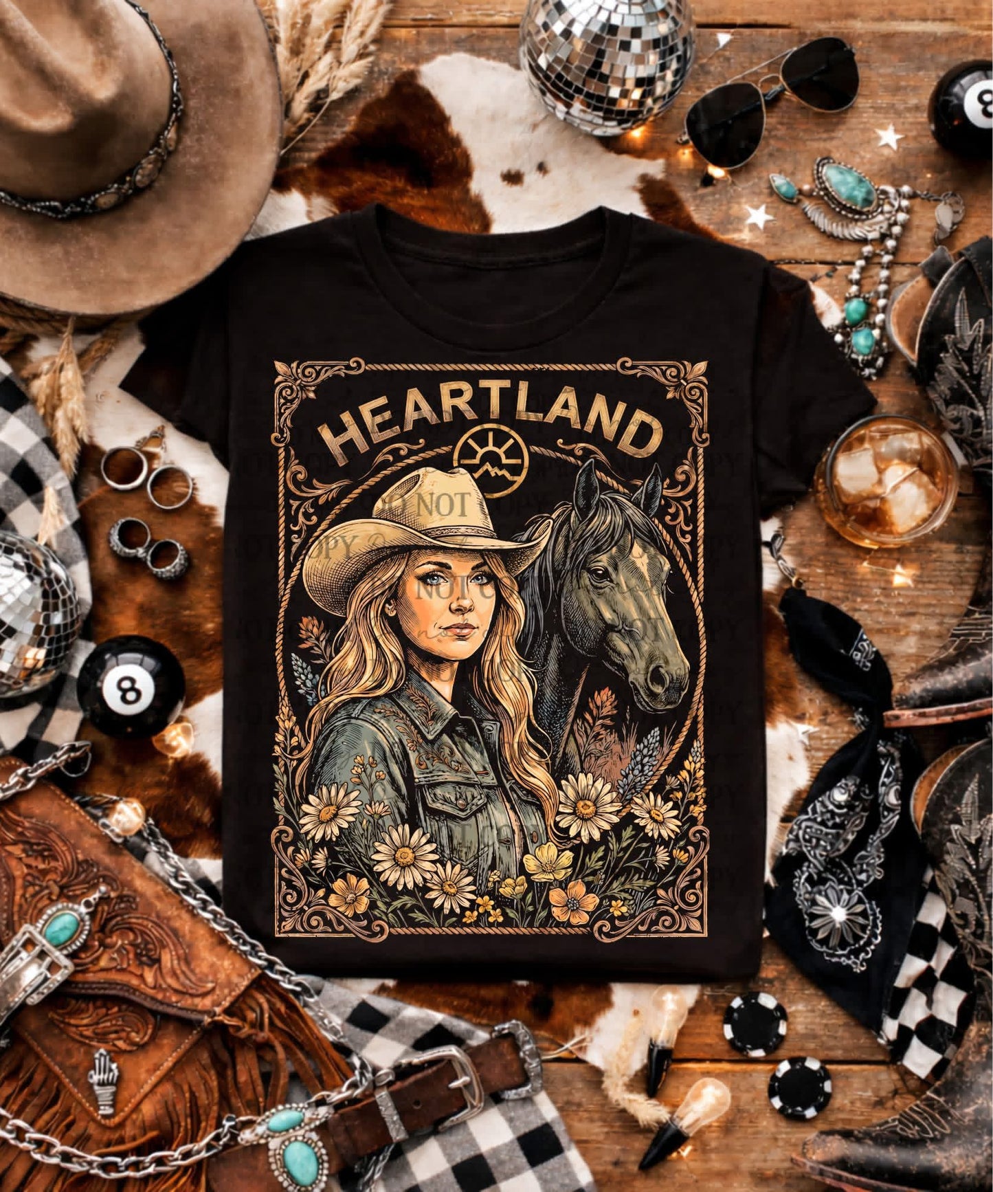 Heartland Blk Shirt