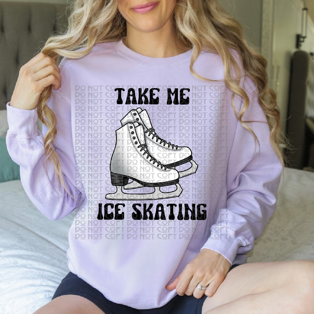 Ice skating