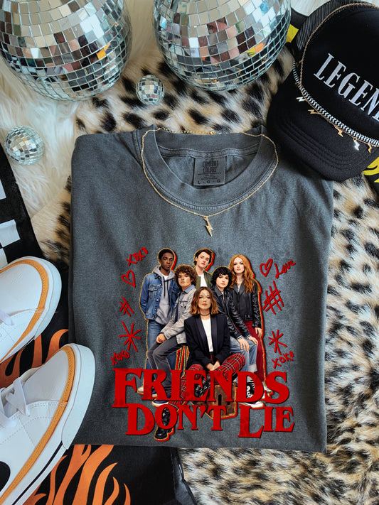 Friends Don't Lie Red
