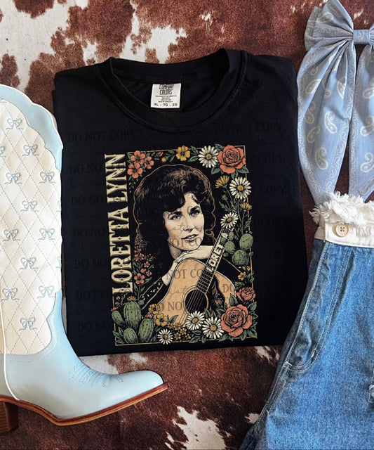 Loretta*Black Tee Only*