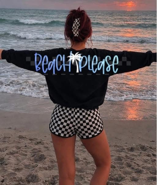 Beach Please *Back Design*