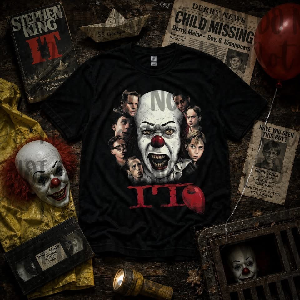 IT BLK Tee DTF Transfer