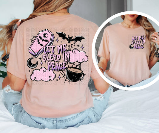 Let Me Sleep In Peace Coffee