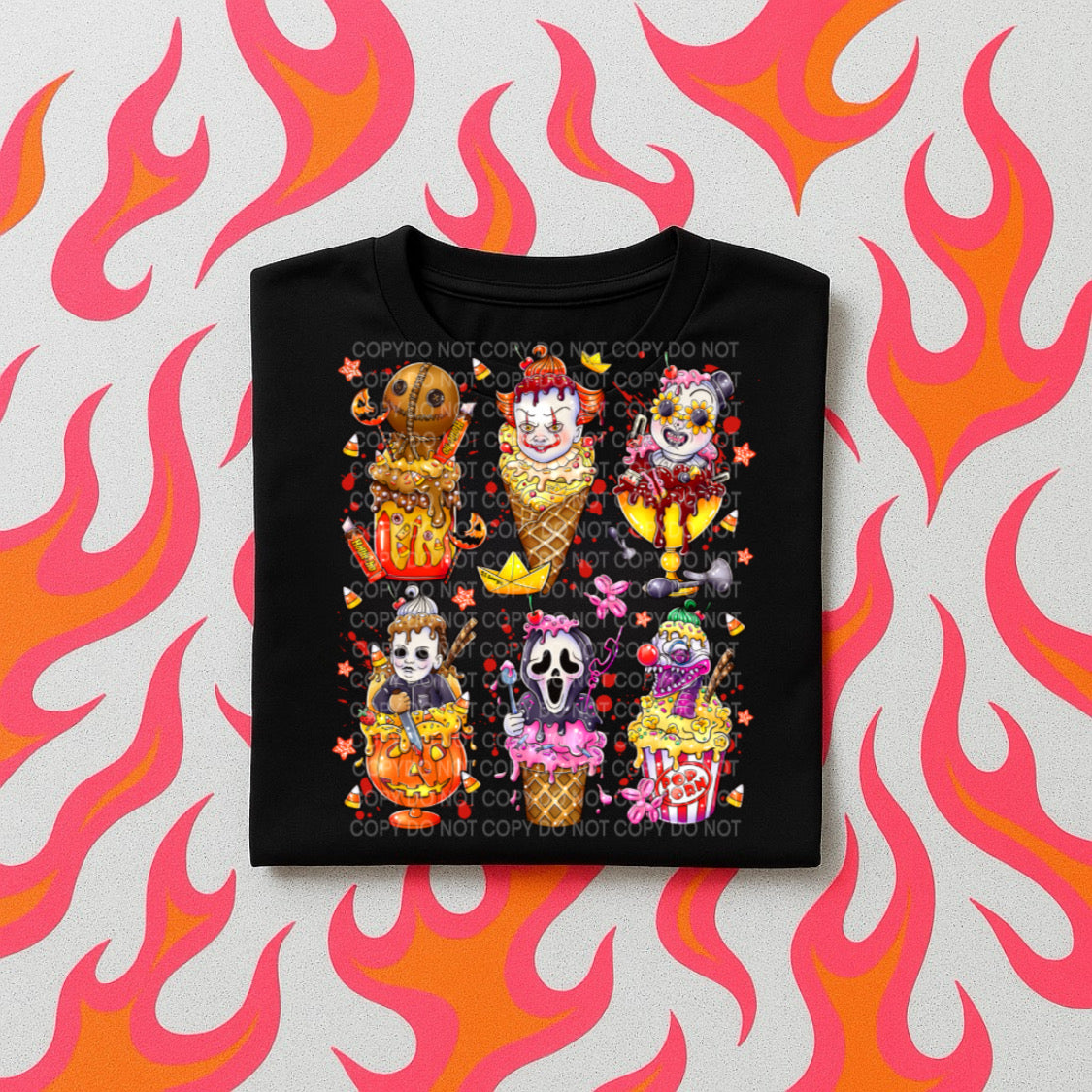 Horror Icons Ice Cream