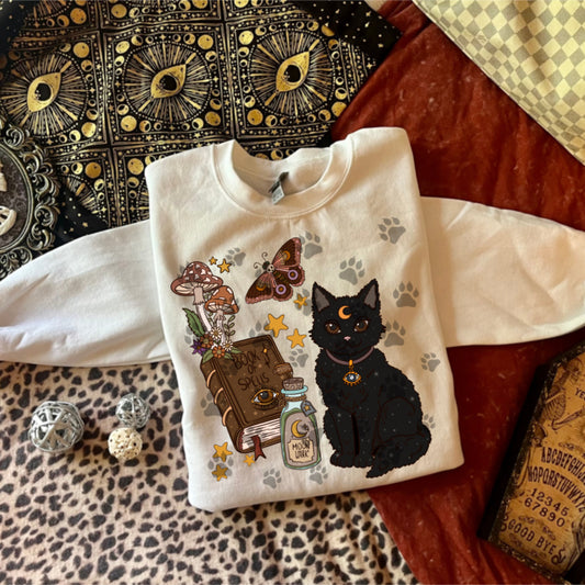 Book of Spells Black Cat Moon Water