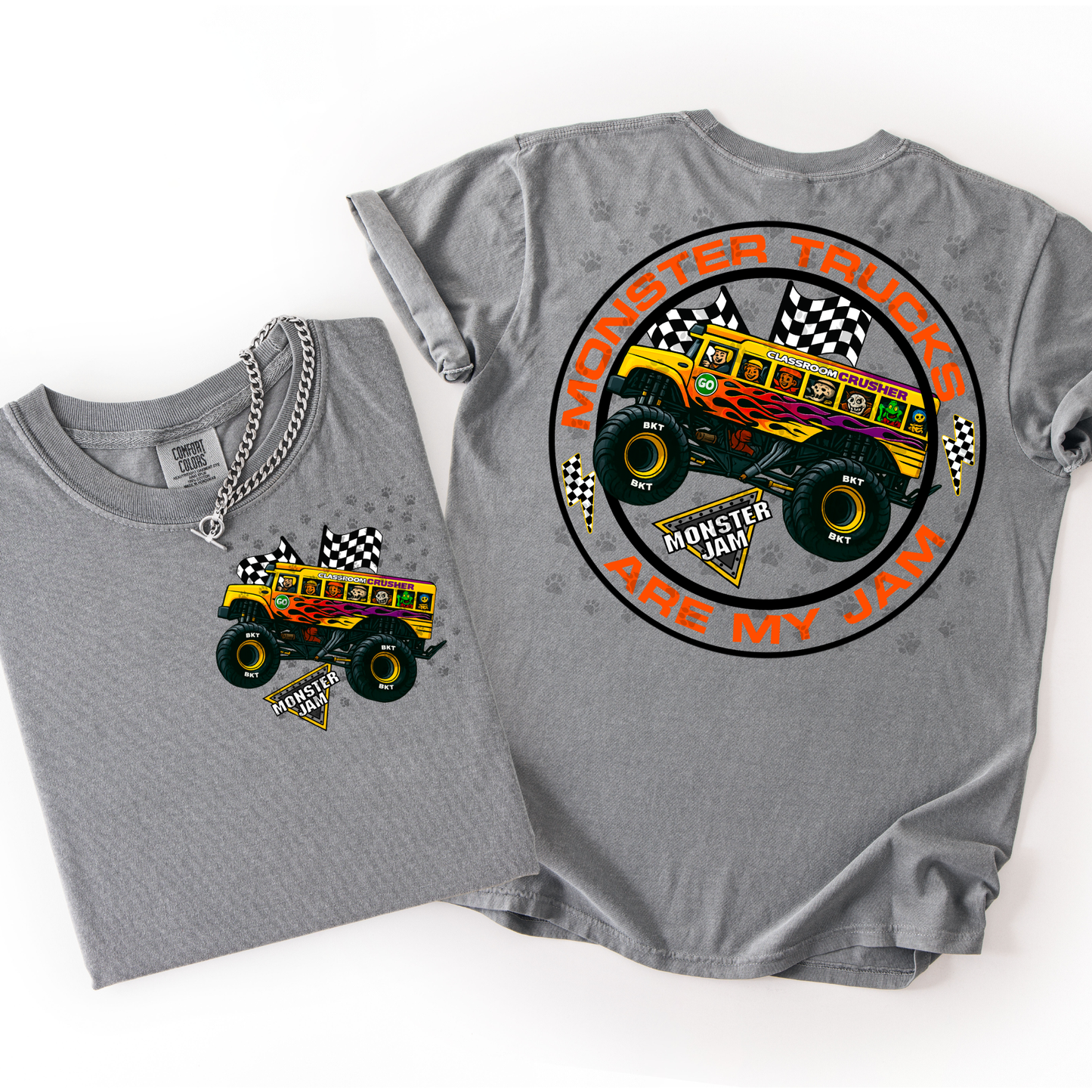 Monster Trucks Are My Jam Classroom Crusher