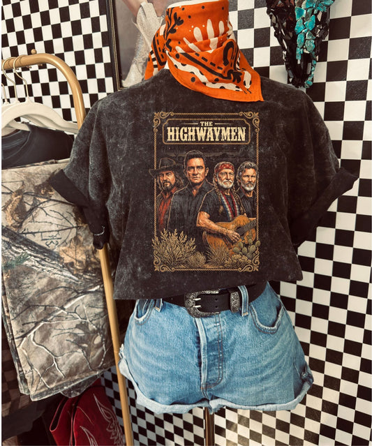 High water *Black Tee Only*