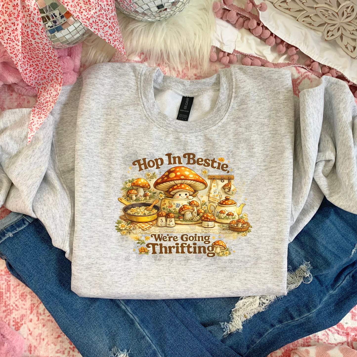 Hop In Bestie Were Going Thrifting