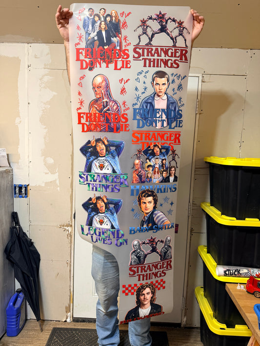 Stranger thing sheet