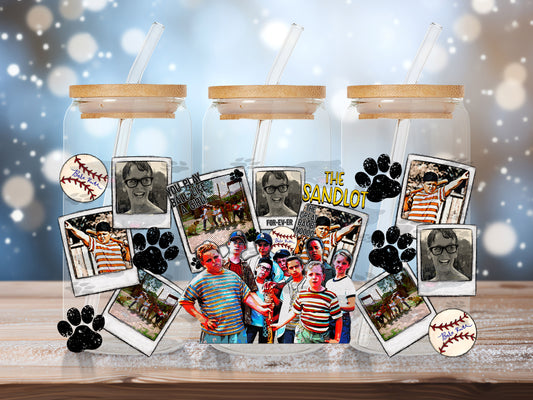 The Sandlot Inspired Baseball Collage Wrap UVDTF