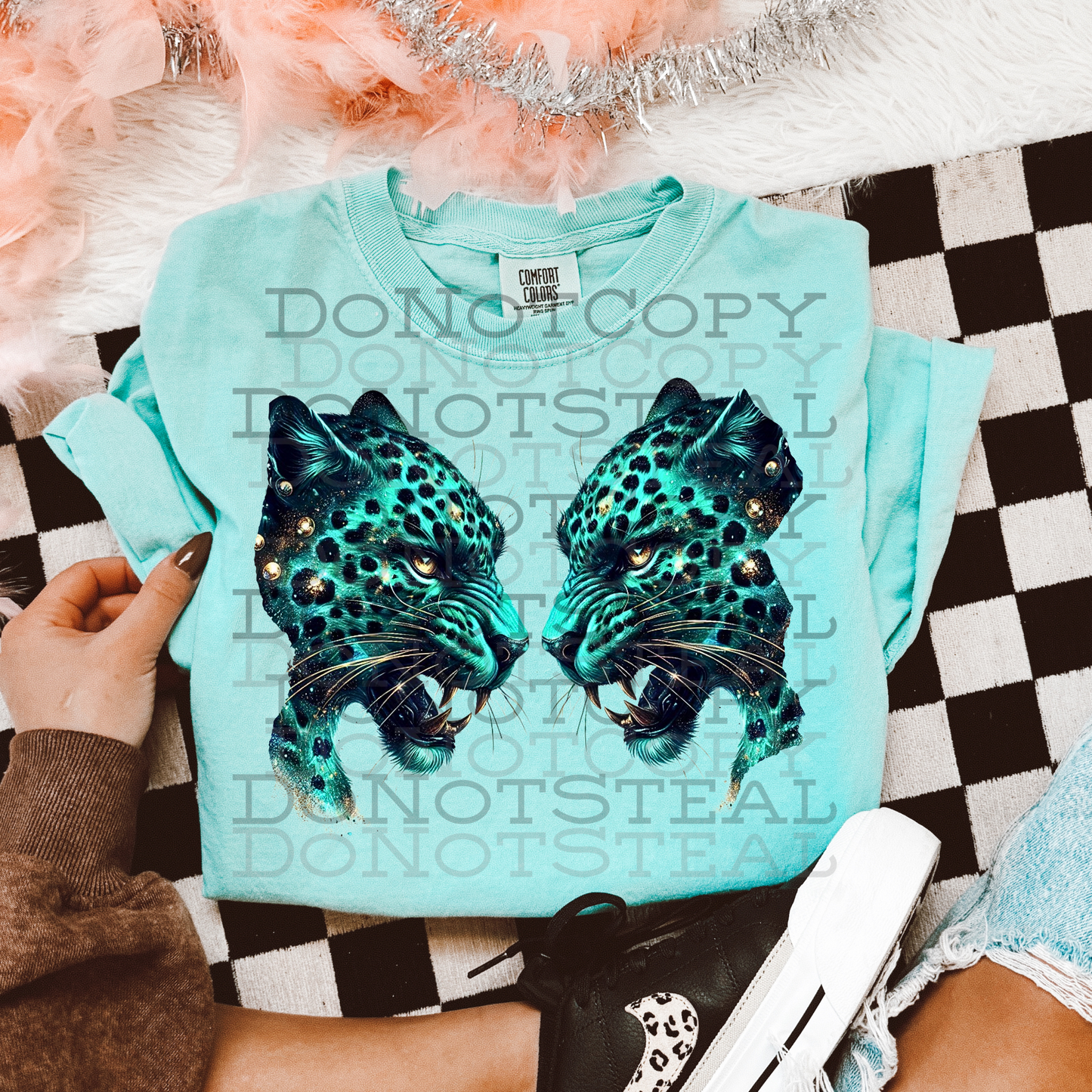 Teal Cheetah