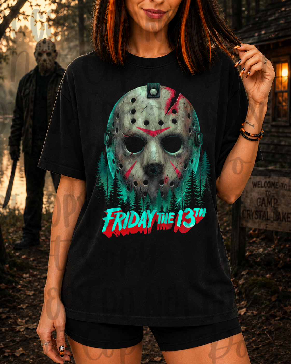 Friday the 13th blk tee