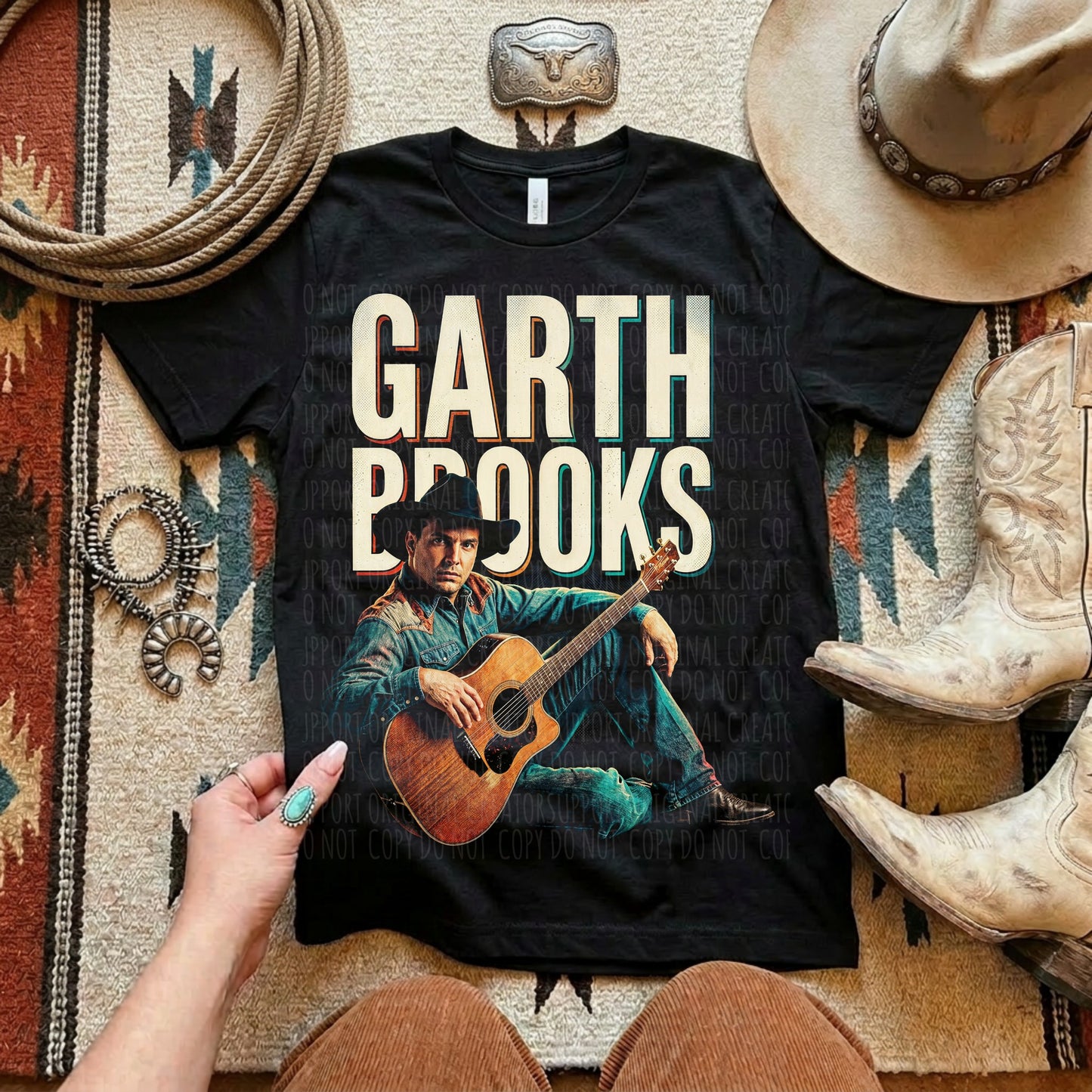 Garth BLK Tee