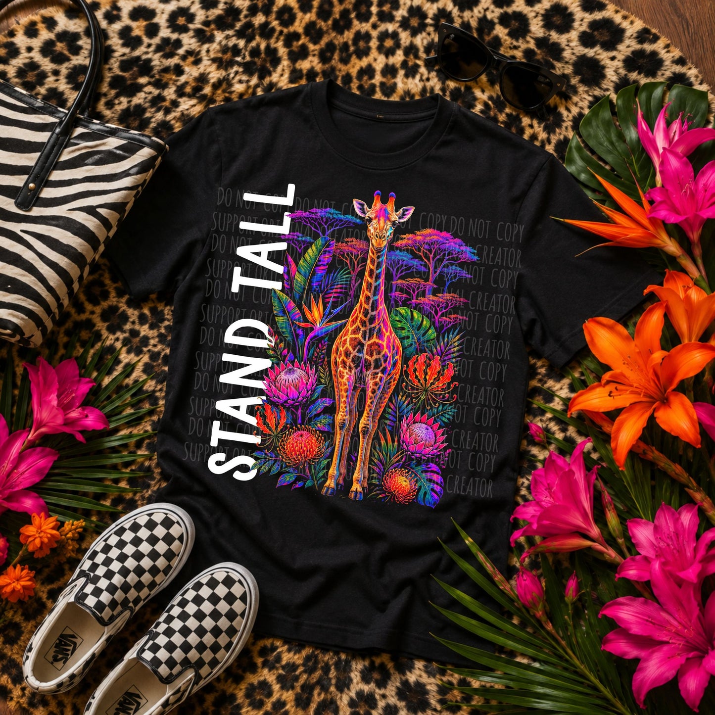 Stand Tall BLK Tee