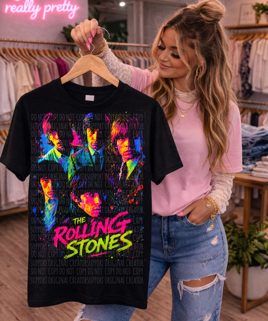The Rolling Stones BLK Tee