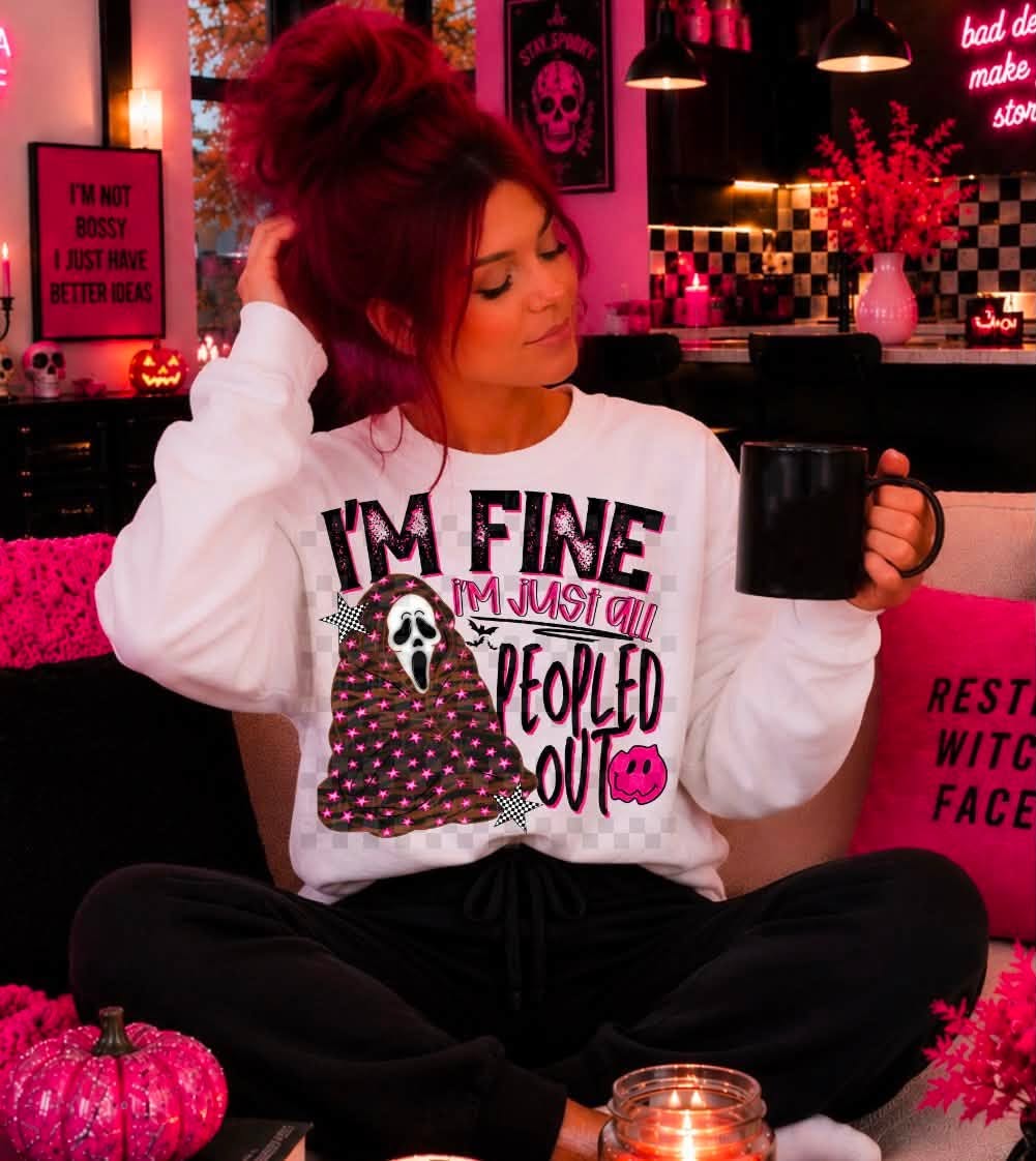 I'm Fine I'm Just All Peopled Out