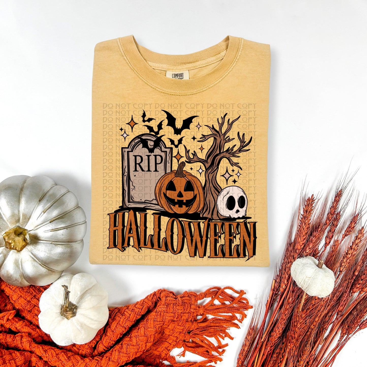 RIP Halloween Graveyard Scene