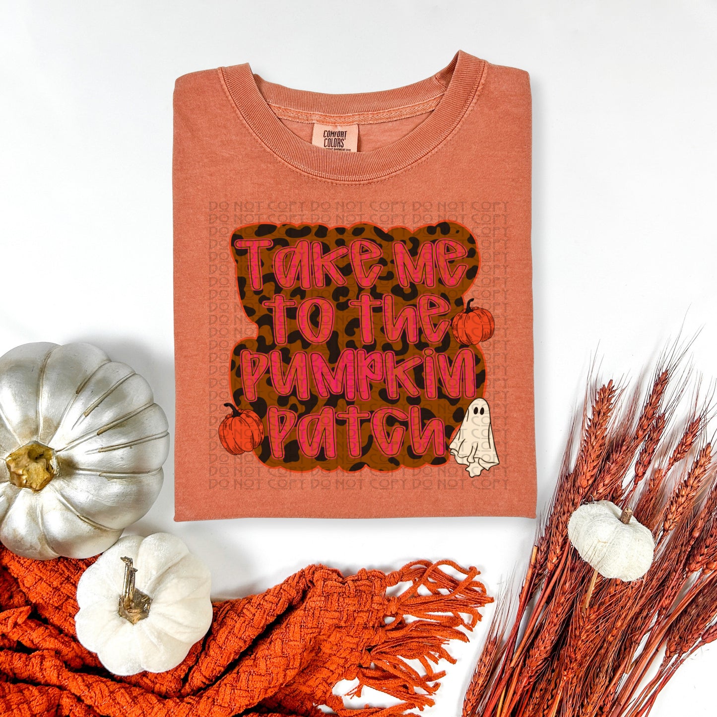 Take Me To The Pumpkin Patch Leopard