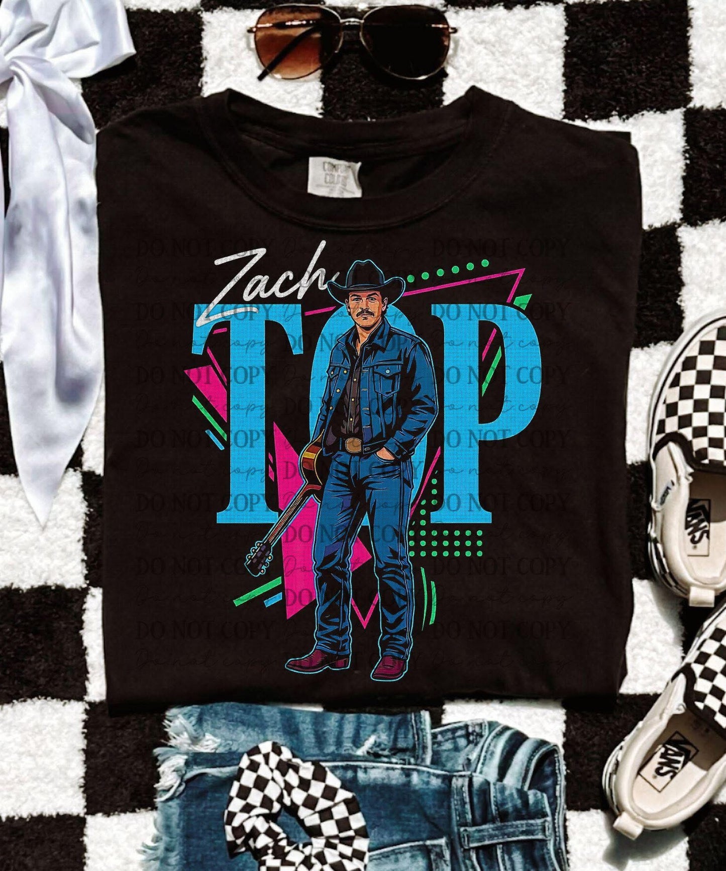 Zach Top Black Tee