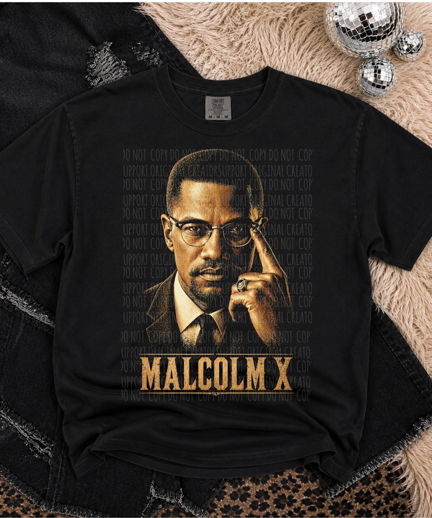 Malcom *blk tee*