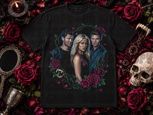 Elena Gilbert blk tee