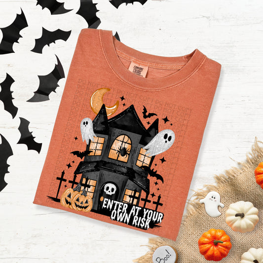 Enter at Your Own Risk Haunted House