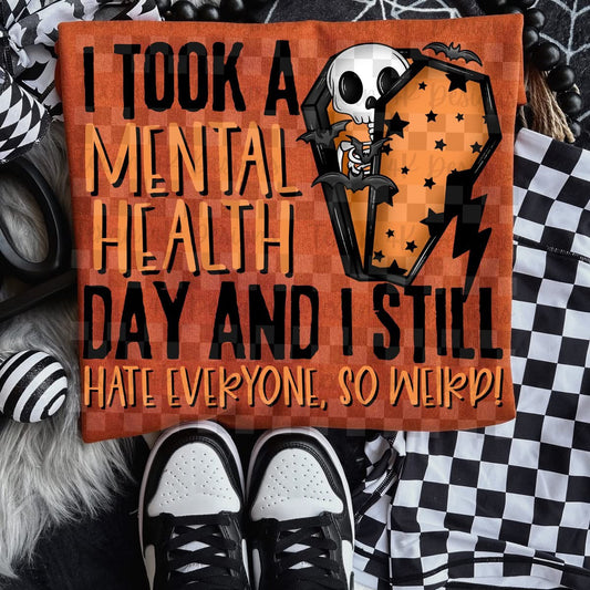 I Took a Mental Health Day