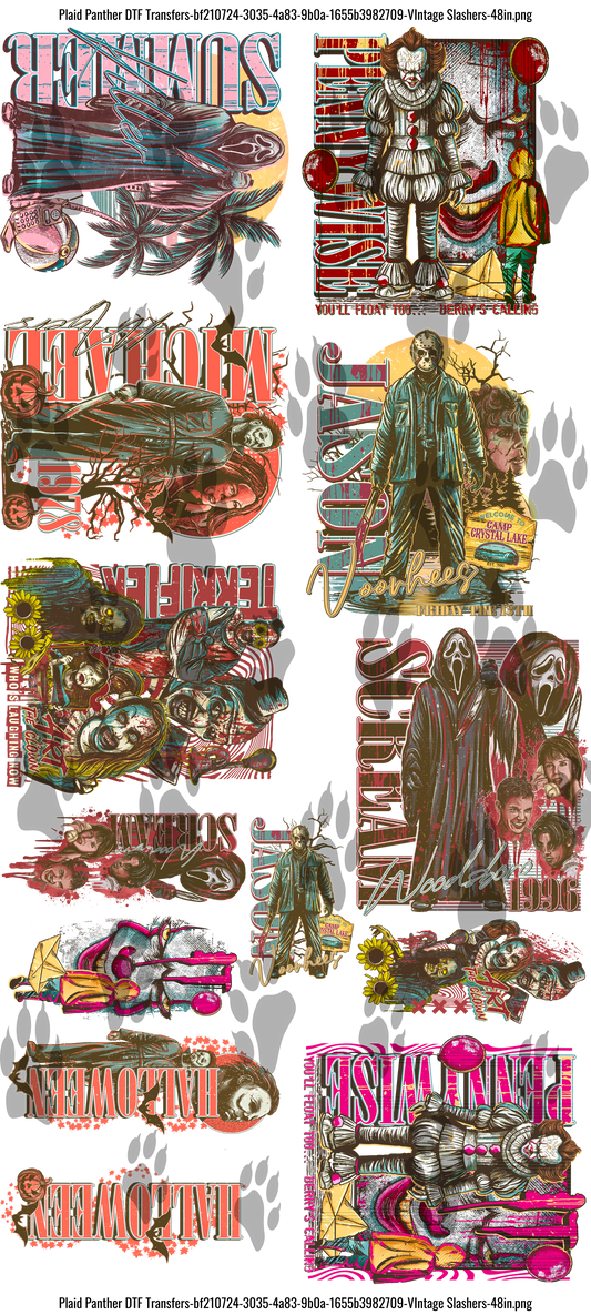 Slasher DTF Gangsheet
