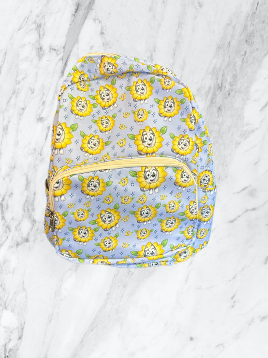 Beautiful Sunflower Mini Backpack