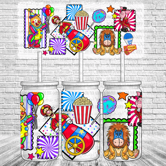 Pooh Circus UV