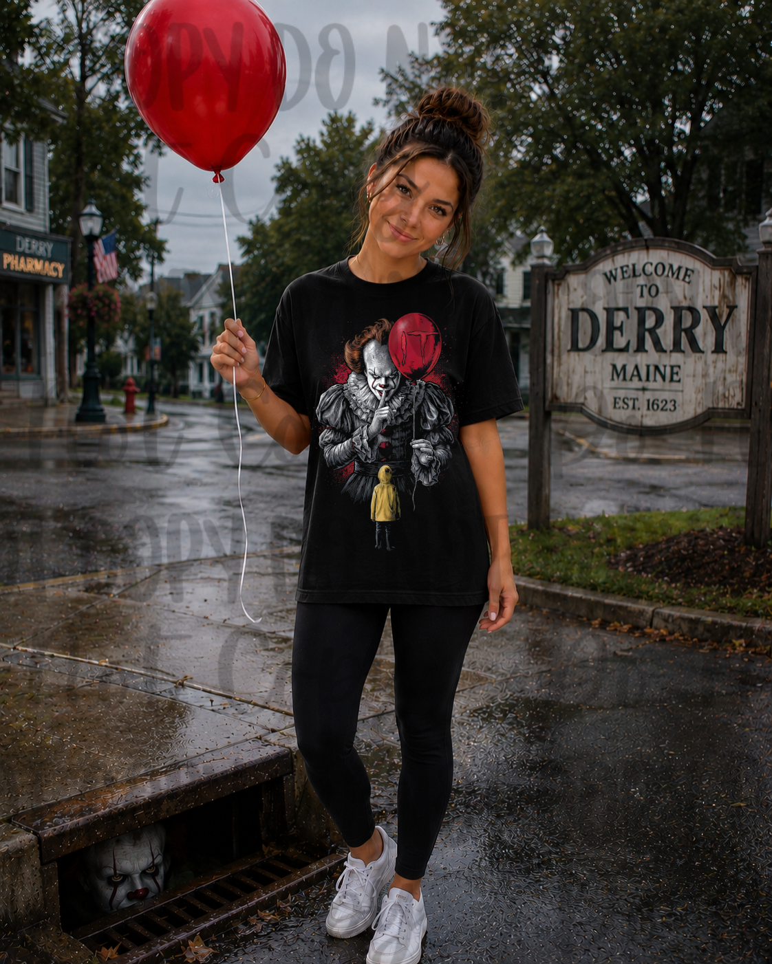 IT blk tee