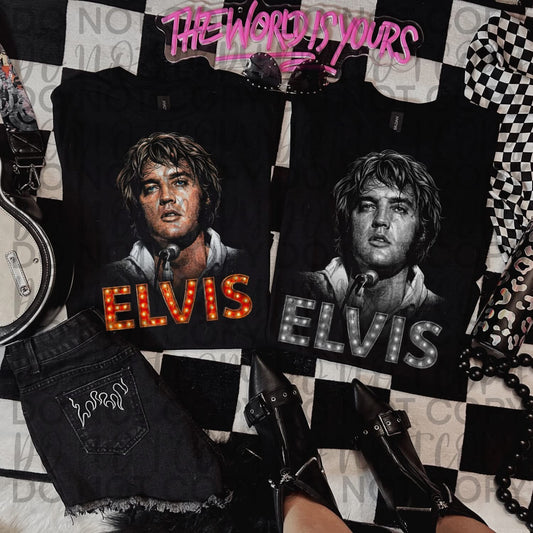 Elvis BLK Tee