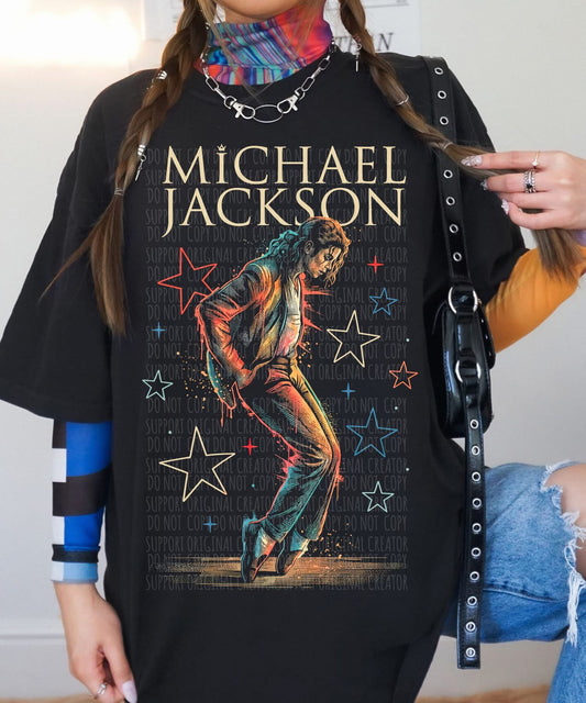 MJ Dancing Blk Tee